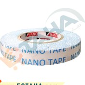 تصویر چسب دو طرفه سلولزی پوست پیازی عرض ۲ سانت طول ۵۰ متر 