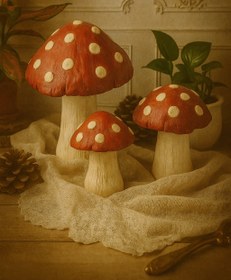 تصویر قارچ وینتیج 