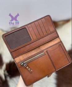 تصویر کیف پول چرمی نیلا 