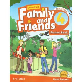 تصویر American Family and Friends 4 SB and WB- second edition American Family and Friends 4 SB and WB- second edition