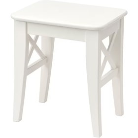 تصویر چهارپایه سفید INGOLF 