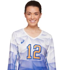 تصویر تیشرت والیبال آستین کوتاه اسیکس مدل 2052A049 سایز مدیوم 