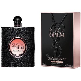 تصویر Yves Saint Laurent عطر زنانه Black Opium Edp رایحه ای خاص گرم و شرقی قهوه سیاه 150 میل 