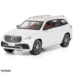 تصویر ماکت ماشین بنز GLS 63 AMG مقیاس ۱:۲۴ 