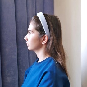 تصویر تل مو پهن مخملی 