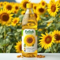 تصویر روغن آفتابگردان فدک - 1 لیتر 