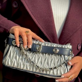 تصویر کیف Hermes با بند زنجیر 