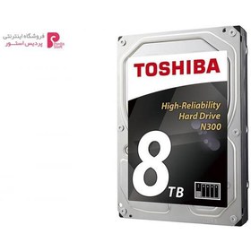 تصویر هارد اینترنال 3.5 اینچ توشیبا N300 NAS 8TB Toshiba N300 NAS 8TB 7200Rpm 128MB Buffer SATA III HDD