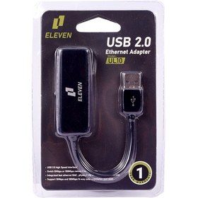 تصویر تبدیل Eleven UL10 LAN TO USB Eleven UL10 LAN TO USB Converter