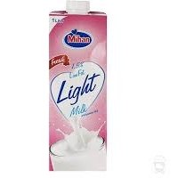 تصویر شیر کم چرب میهن 1 لیتری 