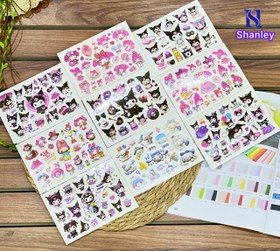 تصویر برچسب تاتو موقت کودکانه طرح سانریو ضدآب 