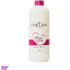 تصویر اکسیدان استار لیدی (Star Lady) مدل 12 درصد حجم 1000 میلی لیتر 