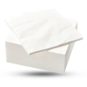 تصویر دستمال کوکتل سفید 