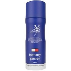 تصویر دئودورانت مردانه Tommy James حجم 200میل شمیاس Shamyas Tommy James Deodorant For Men 200ml