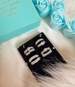 تصویر انگشتر حلقه پشت حلقه جواهری 1 