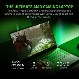 تصویر لپ تاپ Razer Blade 14 Gaming GeForce RTX3070-ارسال 20 روز کاری 