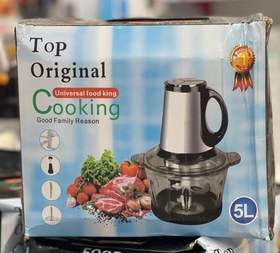 تصویر مخلوط کن و خردکن ۵ لیتری cooking کاسه استیل cooking 5 litr mixer