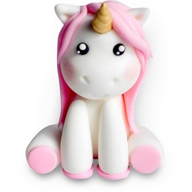 تصویر تاپر کیک یونیکورن دخترانه - گوگولی ها 