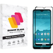 تصویر محافظ صفحه نمایش شهر گلس مدل فول Full مناسب برای گوشی موبایل نوکیا 7.2 