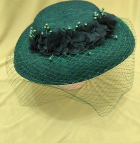 تصویر کلاه مجلسی سبز 