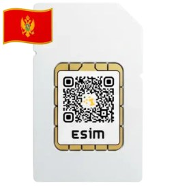 تصویر eSim مونته‌نگرو - اعتبار: 7 روزه 1 گیگابایت 
