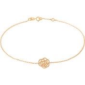 تصویر پابند طلا زنجیری رزا 