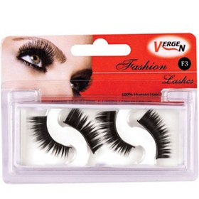 تصویر مژه مصنوعی نیمه E105-F3 ورژن Vergen E105-F3 Eyelash