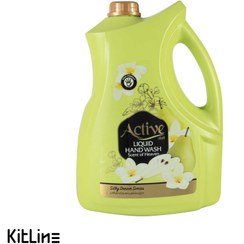 تصویر مایع دستشویی اکتیو مدل Scent Of Heaven وزن 3750 گرم Active Liquid Hand Wash Model Scent Of Heaven - 3750gr