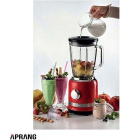 تصویر مخلوط کن قرمز آریته 585R Moderna Ariete blender 585R Moderna red, 1.5 L, 1000 W