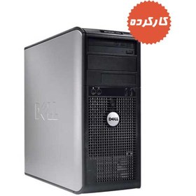 تصویر کیس استوک Dell Tower core 2 Due optiplex 745 intel core 2 due ram 4 hard 500 