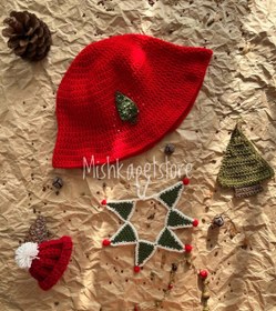 تصویر گردنبند و کلاه کریسمس Christmas accessories