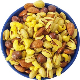 تصویر آجیل مخلوط ۴ مغز برشته ۵۰۰ گرم 