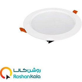 تصویر چراغ سقفی سولاریس 18 وات دايره اي پارس شعاع توس Solaris ceiling lamp 18 watt circular Pars Shua Tos