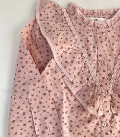 تصویر شوميز صورتي گلگلي H&M 