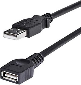 تصویر کابل افزایش طول 1/5 متری USB 2.0 ا usb extension cable 1/5m usb extension cable 1/5m