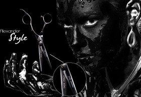 تصویر قیچی کات الکساندر 6 اینچ alexander scissors size 6 inch