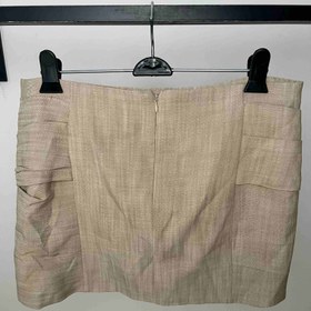 تصویر دامن کوتاه لینن ZARA کد S457 - M 