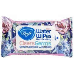 تصویر دستمال مرطوب پاک کننده دست و صورت دافی 