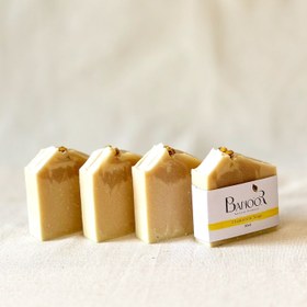 تصویر صابون بابونه cold process chamomile soap