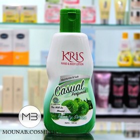 تصویر لوسیون بدن کریس KRIS 100MIL راحیه CASUAL اصلی 