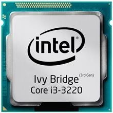 تصویر پردازنده کامپیوتر اینتل مدل Core i3-3220 Ivy Bridge استوک Intel Core i3-3220 Ivy Bridge Computer Processor Used