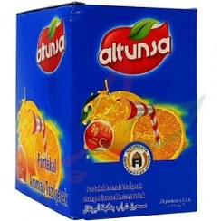 تصویر آلتونسا - پودر شربت 9 گرم پرتقال 24 عددی Orange syrup powder altunsa