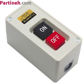 تصویر جعبه دو خانه باکالیت روکار 30 آمپر CNTD مدل CBSP-330 CNTD Box of tow houses