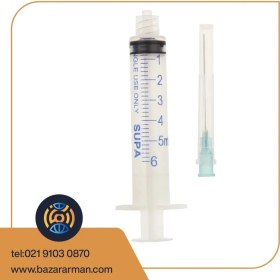 تصویر سرنگ شستشو 5cc سوپا (100عددی) 5cc Supa Flushing Syringe