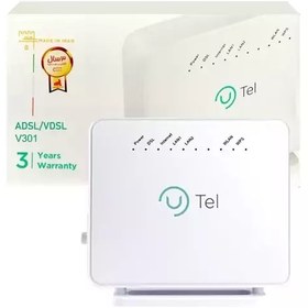 تصویر مودم ADSL/VDSL یوتل مدل V301 - مودم UTEL V301 