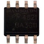 تصویر آی سی لپ تاپ Mosfet AO4821_Dual P-P12V9A SOP8 