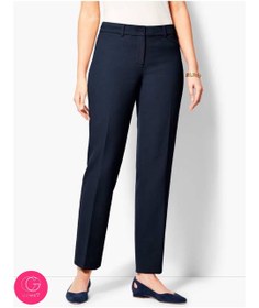 تصویر شلوار پارچه ای کرپ دبل راسته جلو زیپ قد 90 ، 95 ، 100 