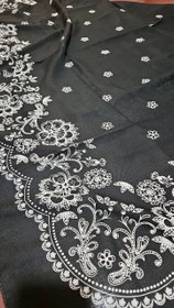 تصویر روسری نورین گل مشکی 