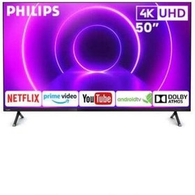 تصویر PHILIPS : تلویزیون اندروید 4K UHD LED 50PUT8215/56 مشکی 