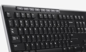 تصویر کيبورد بي‌سيم لاجيتک کي 270 ا Logitech K270 Wireless Keyboard Logitech K270 Wireless Keyboard